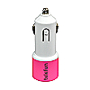 Punjač mobitela za automobil - USB 3.0, Android/iOS - Roza