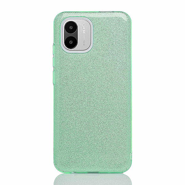 Maskica za Xiaomi Redmi A1 / A2 "Diamonds Are Forever" - Zelena