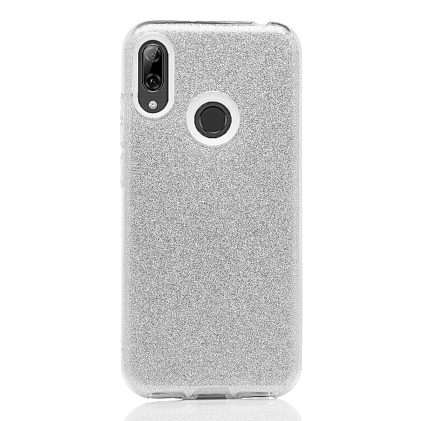Maskica za Huawei P smart Z "Diamonds Are Forever" - Srebrna