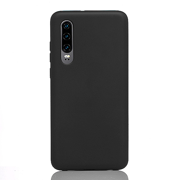 Maskica za Huawei P30 "One Color Rhapsody" - Crna