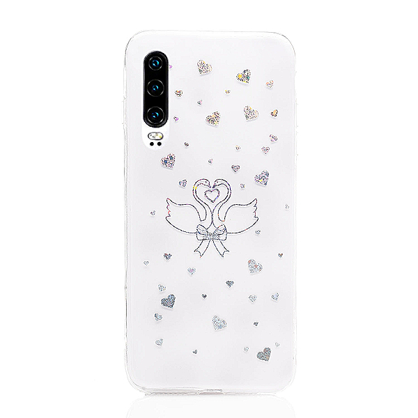 Maskica za Huawei P30 "Shape N Shine" - labud