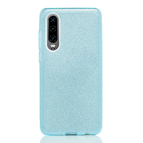 Maskica za Huawei P30 "Diamonds Are Forever" - Plava