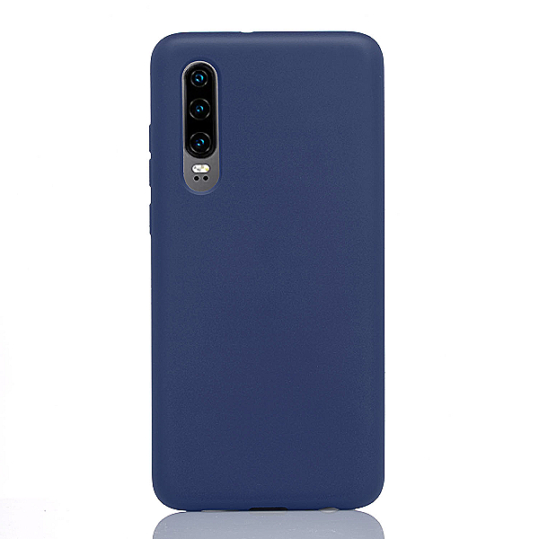 Maskica za Huawei P30 "One Color Rhapsody" - Tamno plava