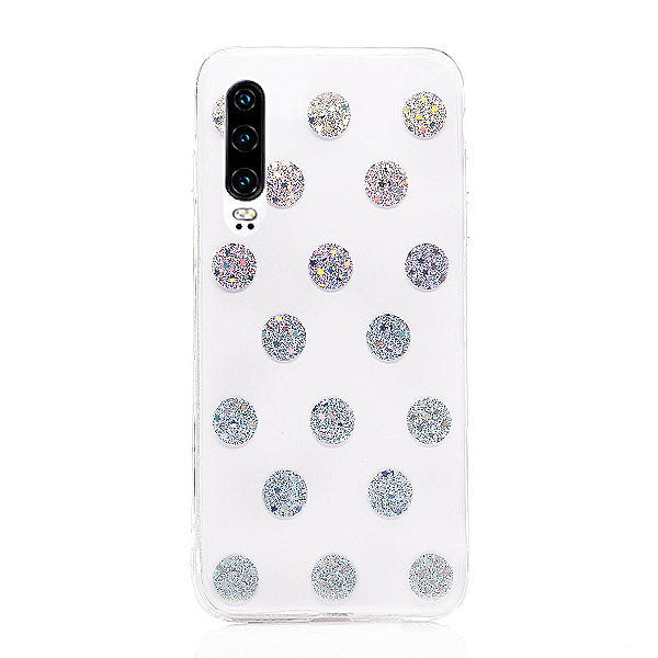 Maskica za Huawei P30 "Shape N Shine" - točkice