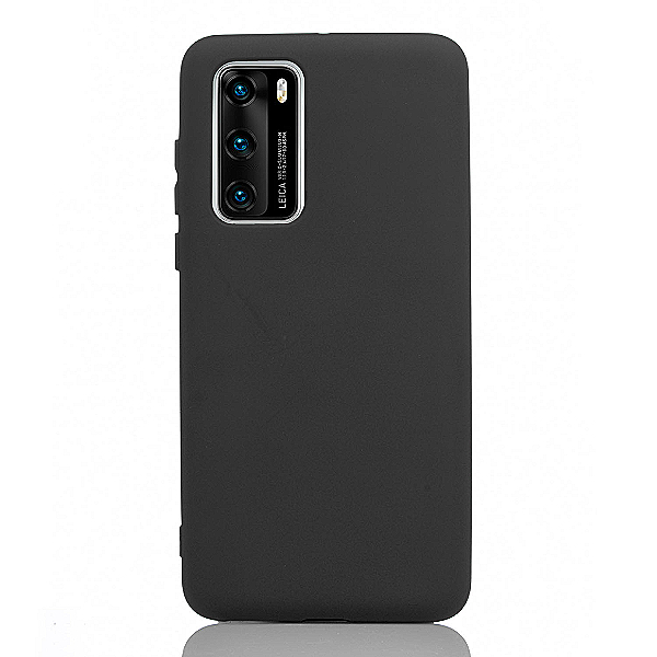 Maskica za Huawei P40 Pro "Back To Basics" - Crna