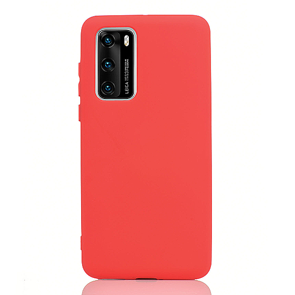 Maskica za Huawei P40 Pro "One Color Rhapsody" - Crvena