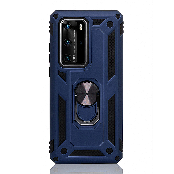 Maskica za Huawei P40 Pro "Men Of Steel" - Metalik plava