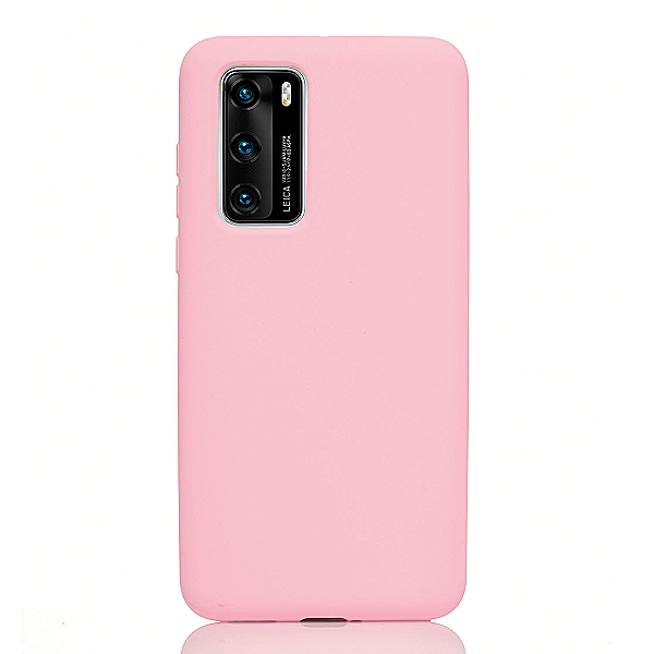 Maskica za Huawei P40 Pro "One Color Rhapsody" - Pastelno roza