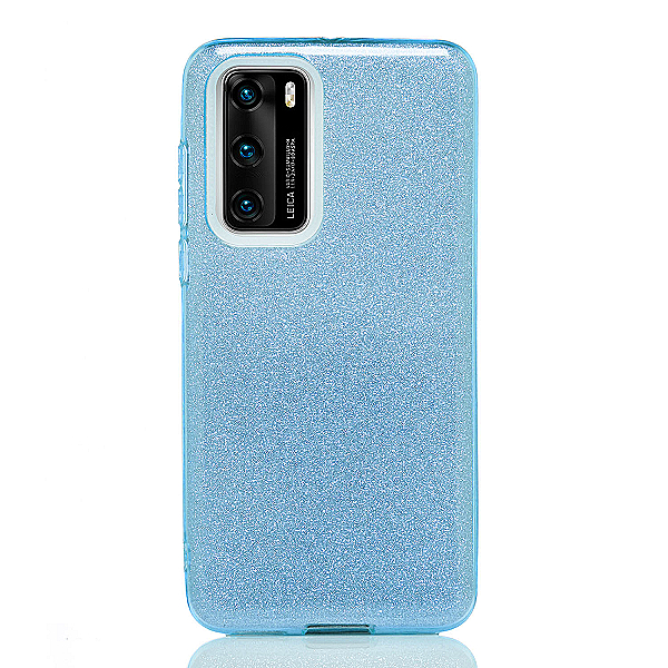 Maskica za Huawei P40 Pro "Diamonds Are Forever" - Plava