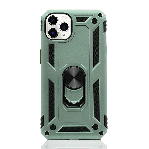 Maskica za iPhone 11 Pro Max "Men Of Steel" - Metalik zelena