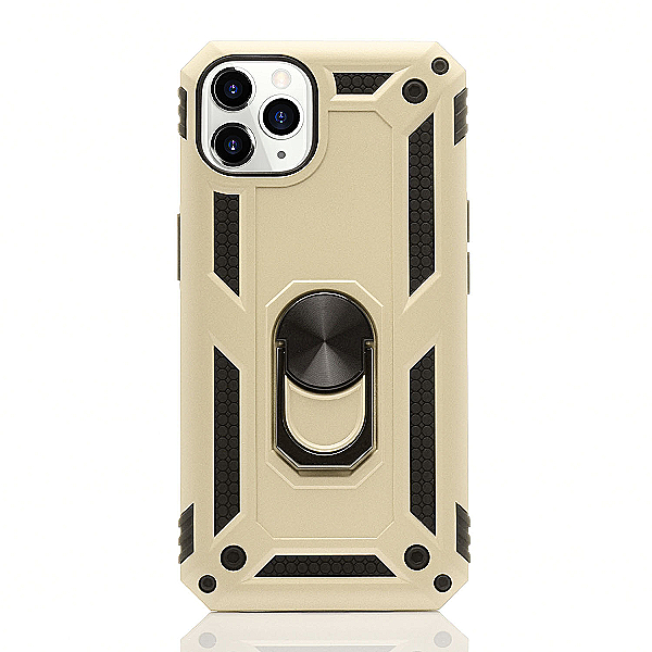 Maskica za iPhone 11 Pro Max "Men Of Steel" - Metalik zlatna