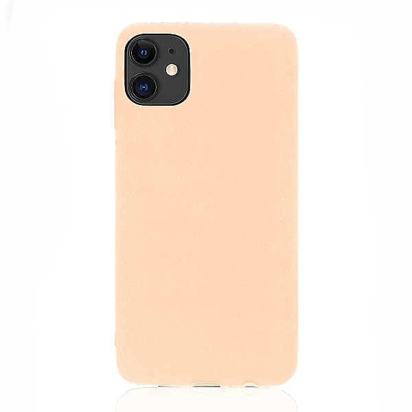 Maskica za iPhone 12 mini "Back To Basics" - Nude peach