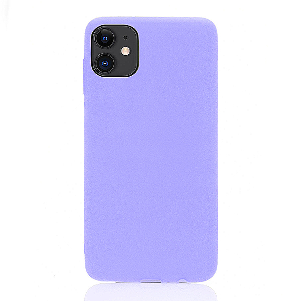 Maskica za iPhone 12 mini "One Color Rhapsody" - Pastelno ljubičasta