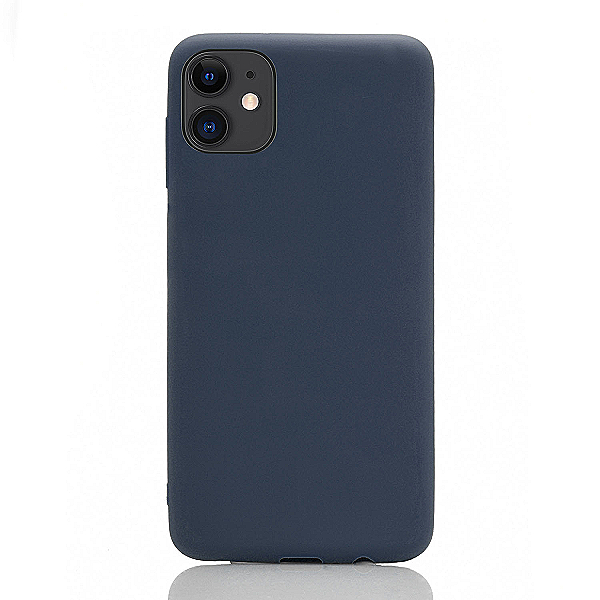 Maskica za iPhone 12 mini "Back To Basics" - Tamno plava