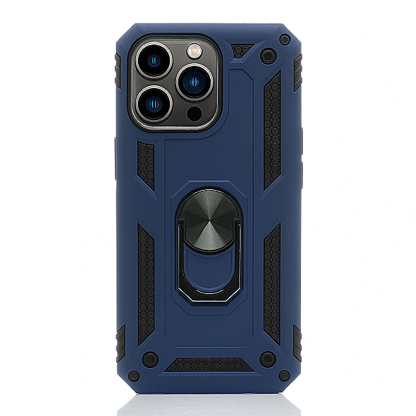 Maskica za iPhone 12 Pro Max "Men Of Steel" - Metalik plava