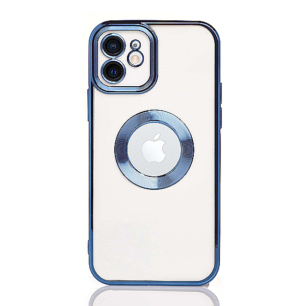 Maskica za iPhone 12 "Elegant Transparent Case" - Plava