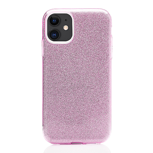 Maskica za iPhone 12 "Diamonds Are Forever" - Roza