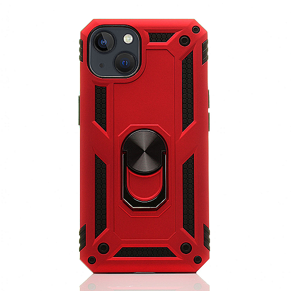 Maskica za iPhone 13 mini "Men Of Steel" - Metalik crvena