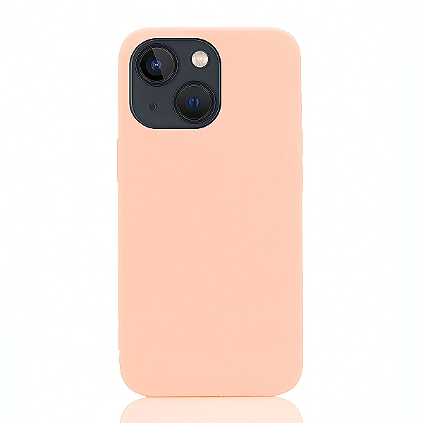Maskica za iPhone 13 mini "Back To Basics" - Nude peach