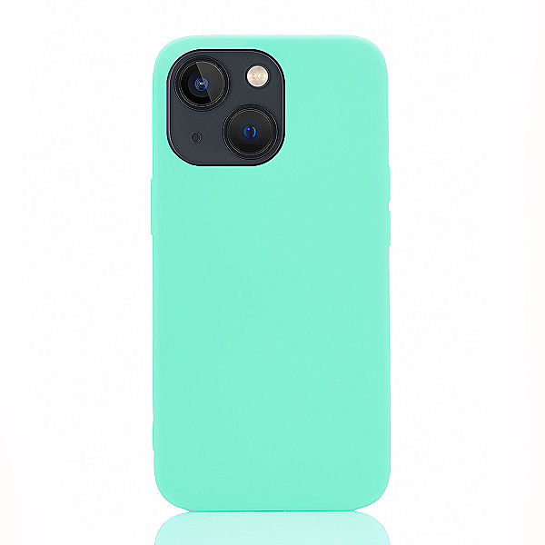 Maskica za iPhone 13 mini "One Color Rhapsody" - Tirkizno zelena