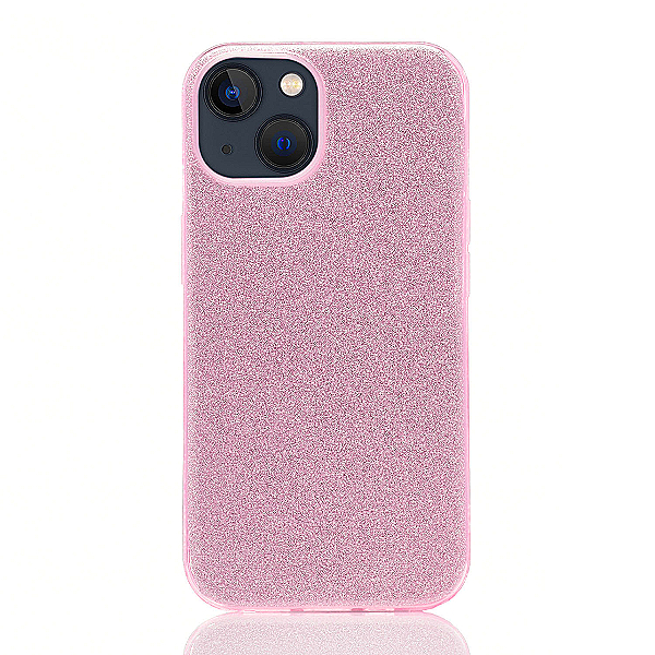 Maskica za iPhone 15 Plus "Diamonds Are Forever" - Roza
