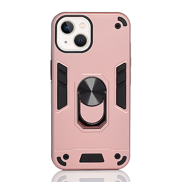 Maskica za iPhone 14 "Men Of Steel" - Metalik roza #3