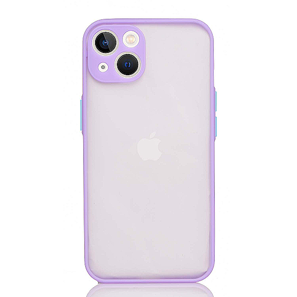 Maskica za iPhone 14 "Pop Of Color" - Pastelno ljubičasta