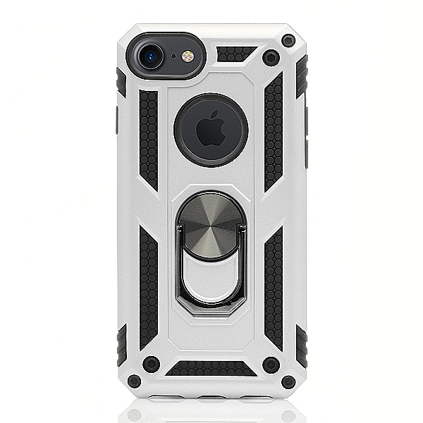 Maskica za iPhone 7 / iPhone 8 / SE "Men Of Steel" - Metalik srebrna