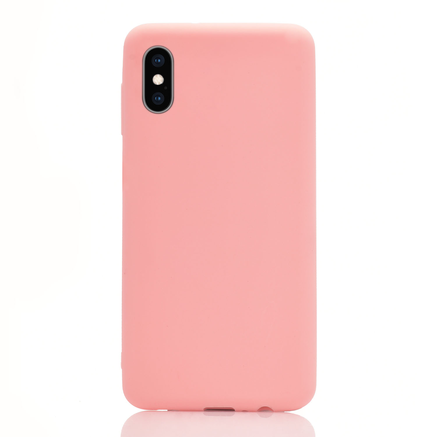 Maskica za iPhone X / iPhone XS "One Color Rhapsody" - Pastelno roza Maskica za iPhone X / iPhone XS "One Color Rhapsody" - Pastelno roza