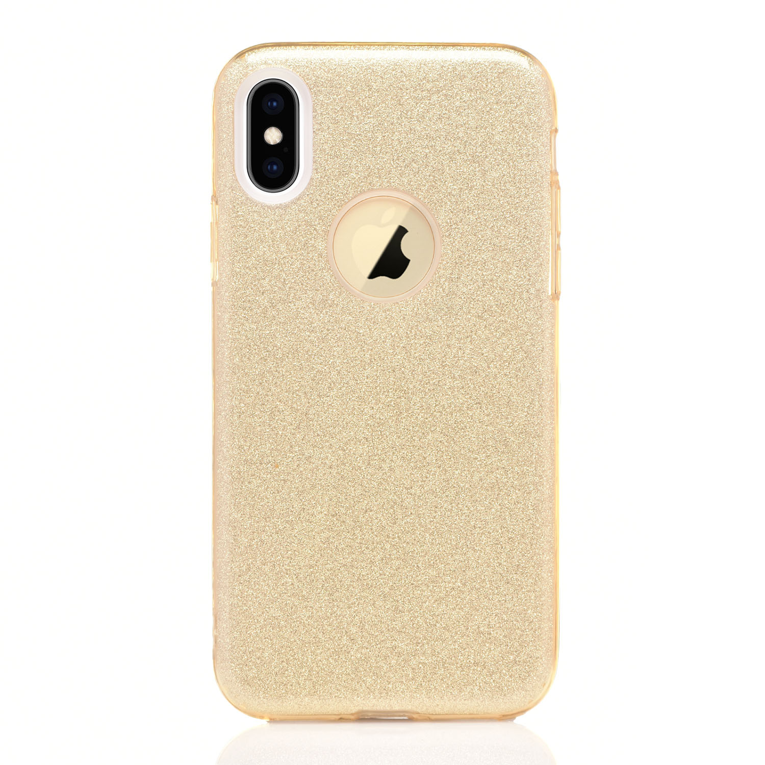 Maskica za iPhone X / iPhone XS "Diamonds Are Forever" - Zlatna Maskica za iPhone X / iPhone XS "Diamonds Are Forever" - Zlatna