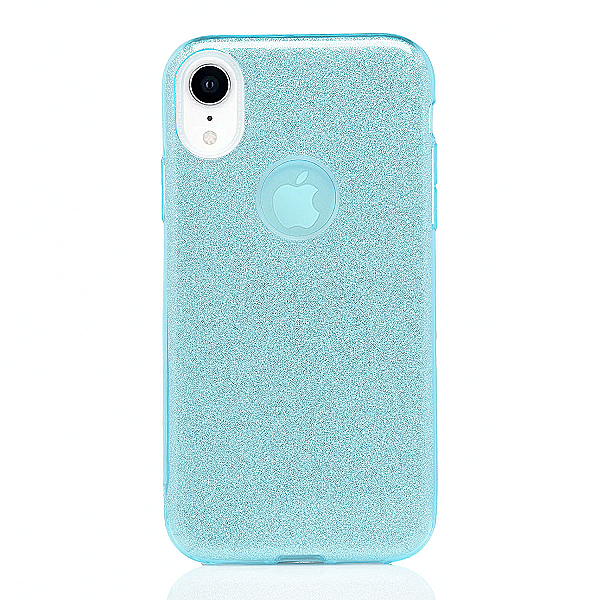 Maskica za iPhone XR "Diamonds Are Forever" - Plava