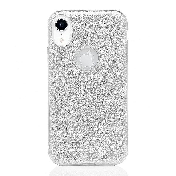 Maskica za iPhone XR "Diamonds Are Forever" - Srebrna