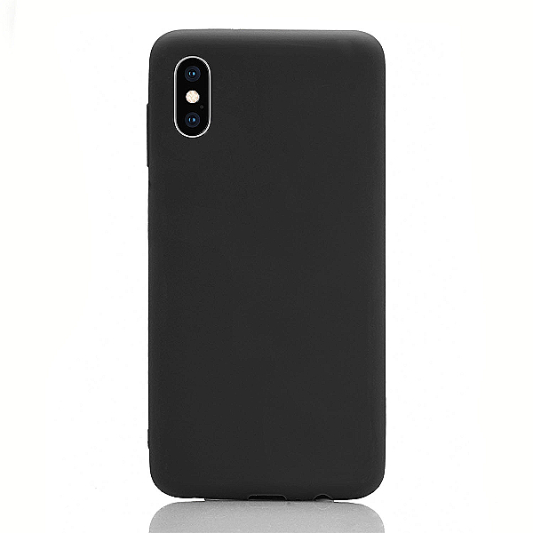 Maskica za iPhone XS Max "Back To Basics" - Crna