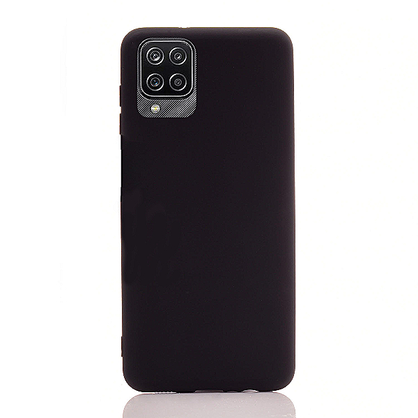 Maskica za Samsung Galaxy A12 "One Color Rhapsody" - Crna