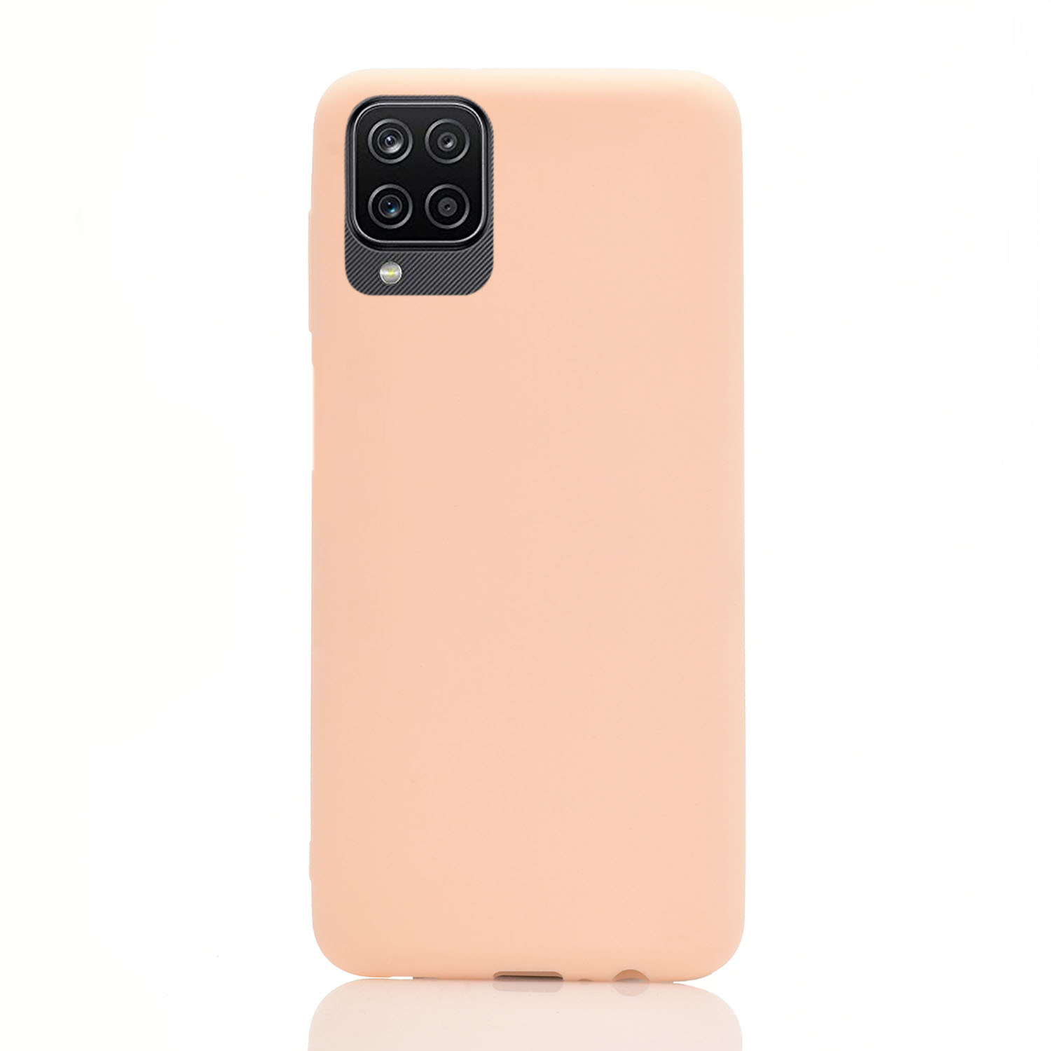 Maskica za Samsung Galaxy A12 "One Color Rhapsody" - Nude peach Maskica za Samsung Galaxy A12 "One Color Rhapsody" - Nude peach