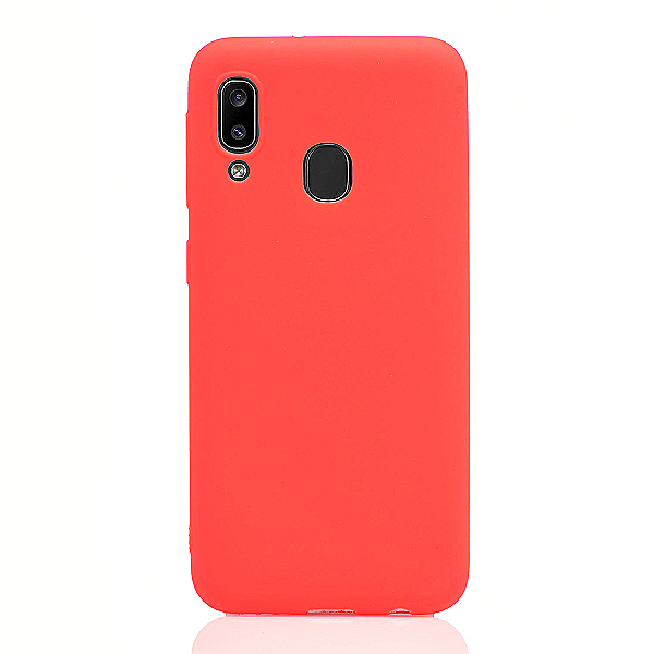 Maskica za Samsung Galaxy A20e "One Color Rhapsody" - Crvena