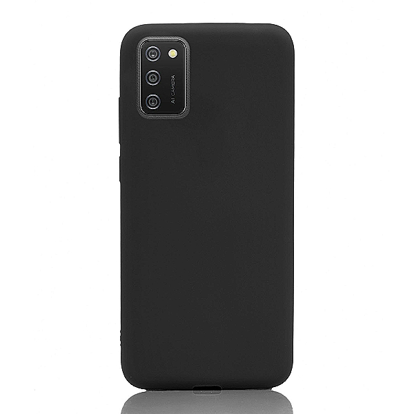 Maskica za Samsung Galaxy A02s / A03s "One Color Rhapsody" - Crna