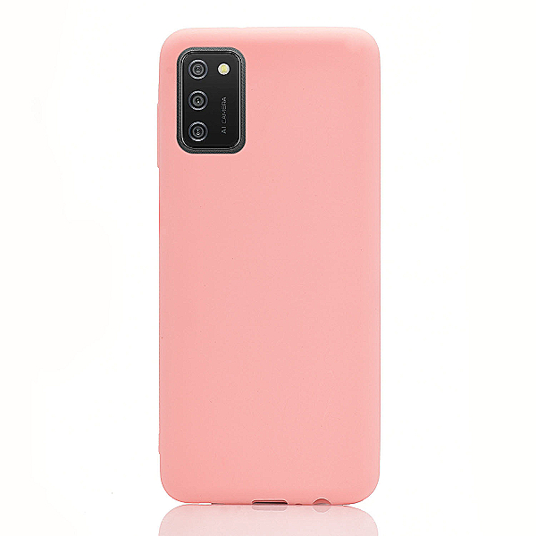 Maskica za Samsung Galaxy A02s / A03s "One Color Rhapsody" - Pastelno roza
