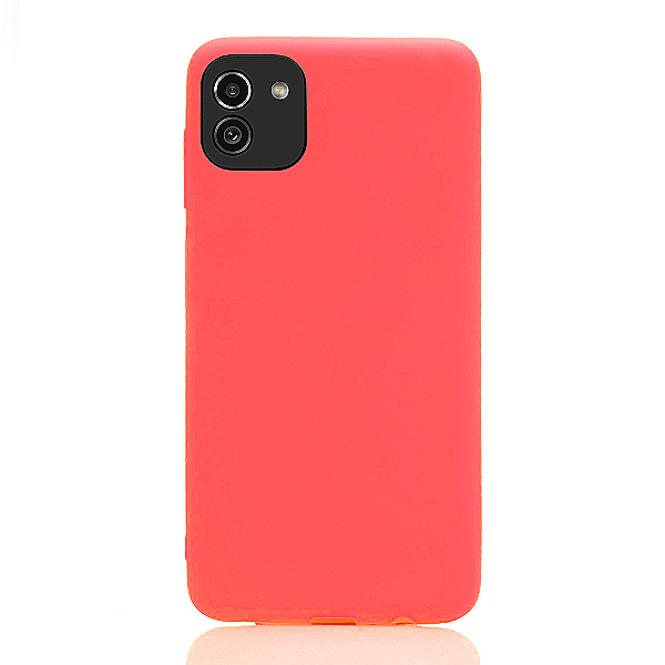 Maskica za Samsung Galaxy A03 "One Color Rhapsody" - Crvena