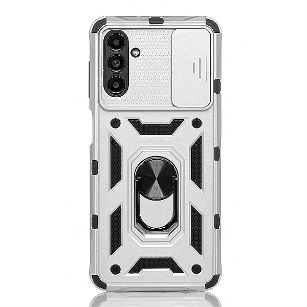 Maskica za Samsung Galaxy A13 5G / A04s "Camera Shield Case" - Srebrna