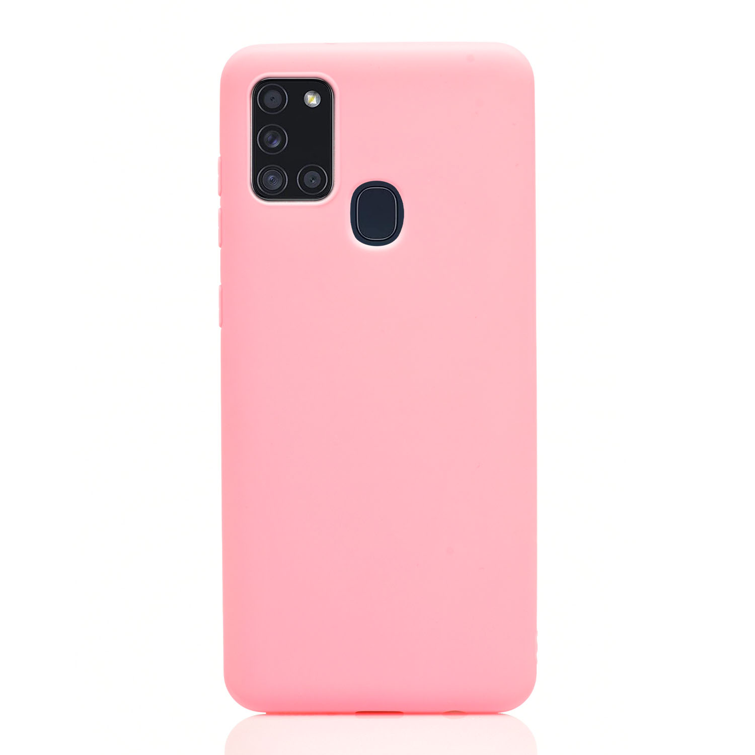 Maskica za Samsung Galaxy A21s "One Color Rhapsody" - Pastelno roza Maskica za Samsung Galaxy A21s "One Color Rhapsody" - Pastelno roza