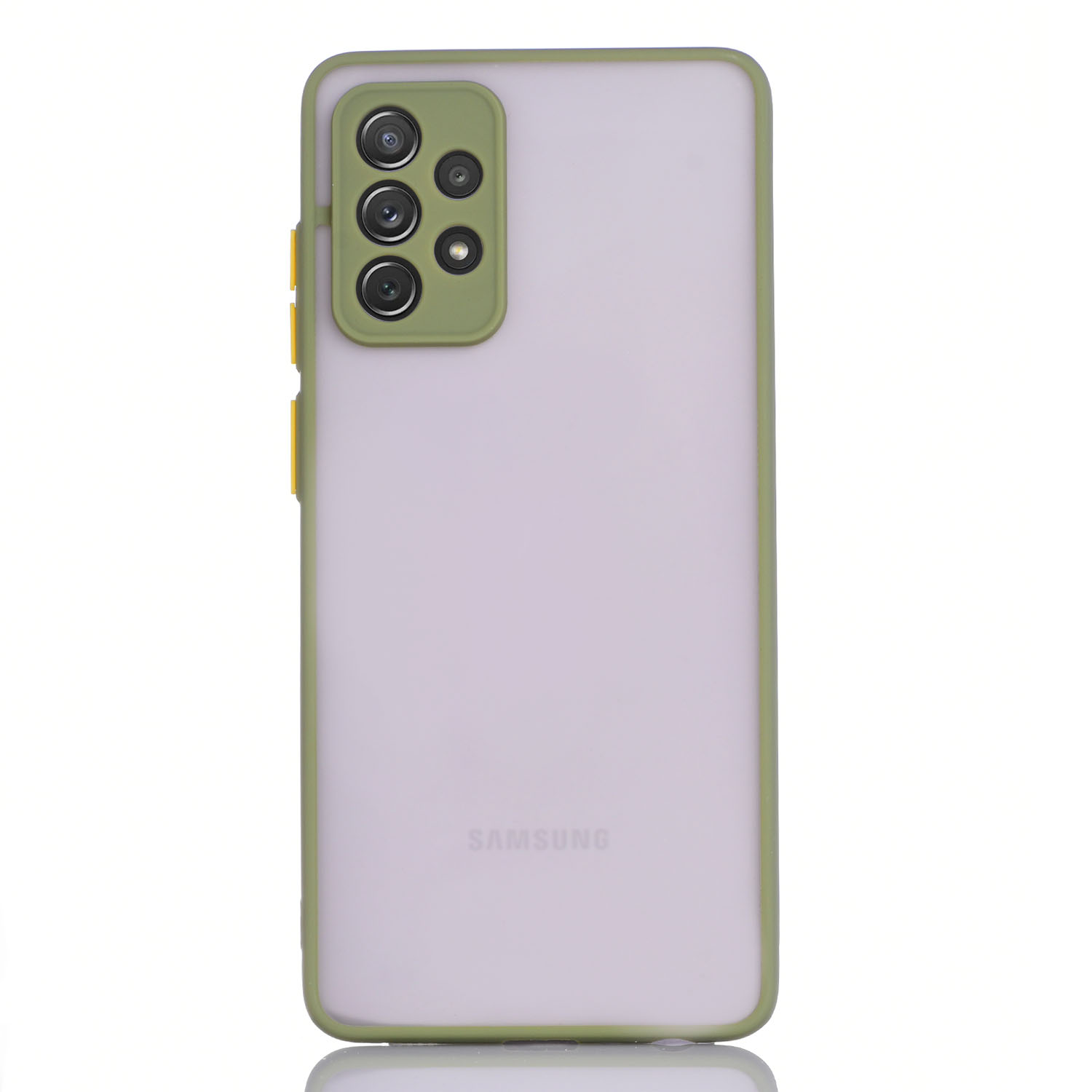 Maskica za Samsung Galaxy A02s / A03s "Pop Of Color" - Maslinasto zelena Maskica za Samsung Galaxy A02s / A03s "Pop Of Color" - Maslinasto zelena
