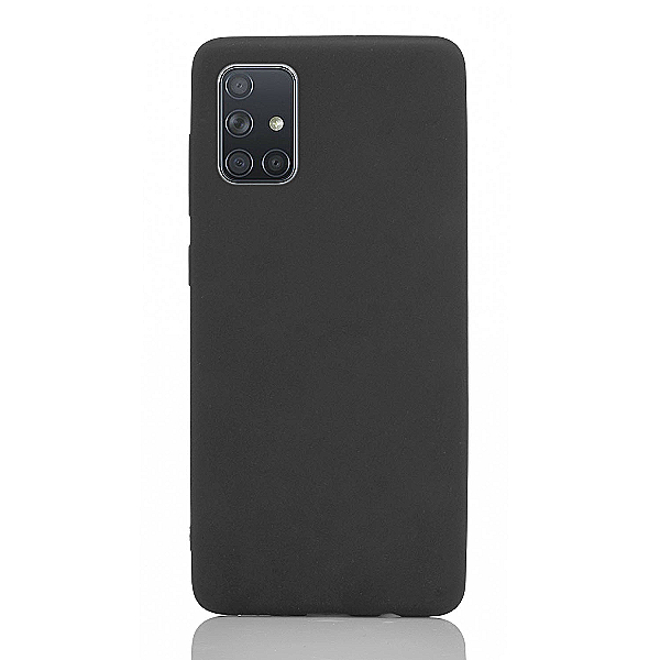 Maskica za Samsung Galaxy A51 "One Color Rhapsody" - Crna