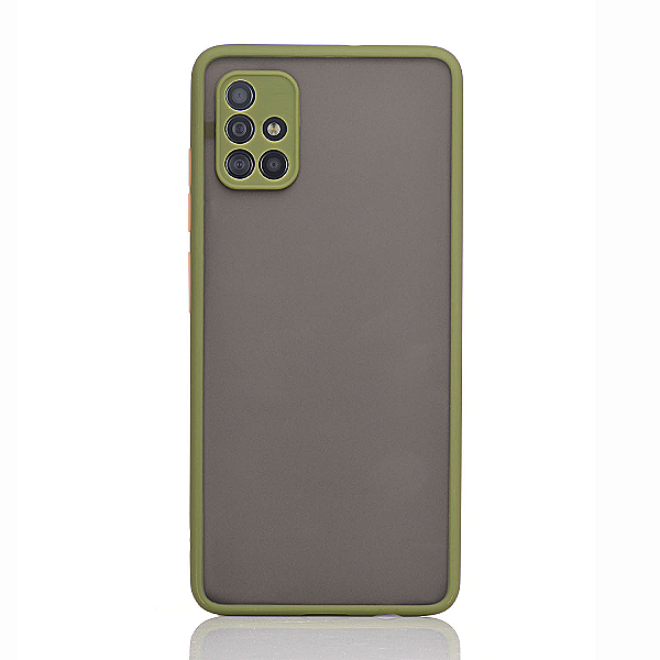 Maskica za Samsung Galaxy A51 "Pop Of Color" - Maslinasto zelena