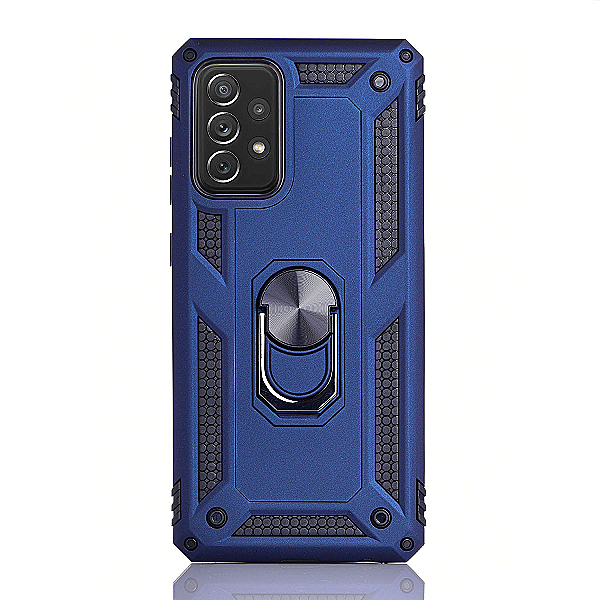 Maskica za Samsung Galaxy A72 "Men Of Steel" - Metalik plava