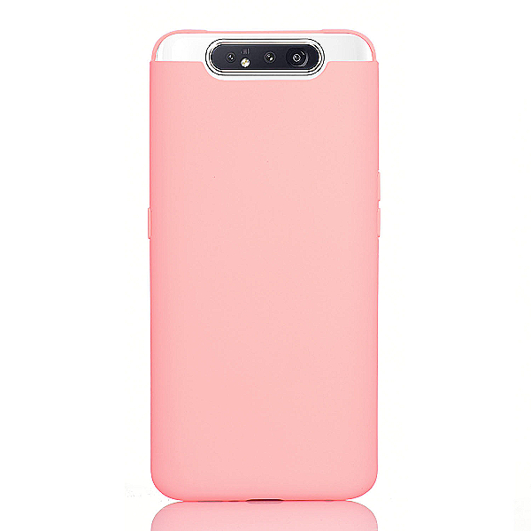 Maskica za Samsung Galaxy A80 "One Color Rhapsody" - Pastelno roza