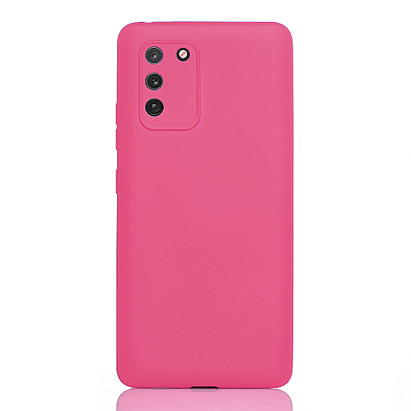Maskica za Samsung Galaxy A91 / S10 Lite (2020) "One Color Rhapsody" - Fuksija roza