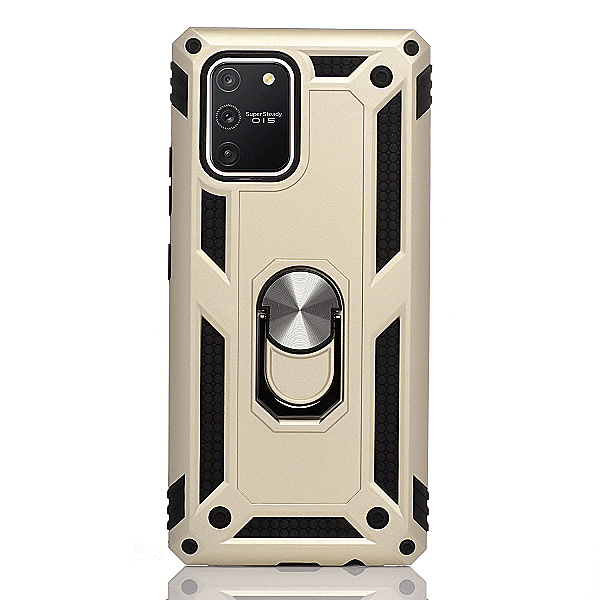 Maskica za Samsung Galaxy A91 / S10 Lite (2020) "Men Of Steel" - Metalik zlatna