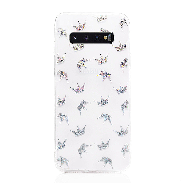 Maskica za Samsung Galaxy S10+ "Shape N Shine" - kruna