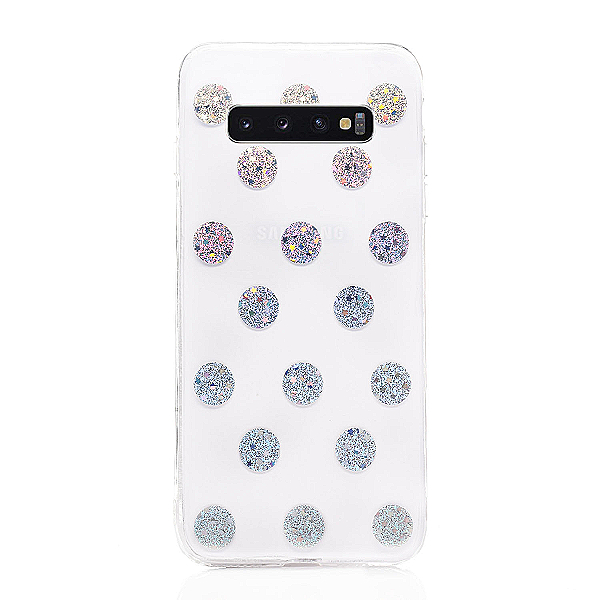 Maskica za Samsung Galaxy S10+ "Shape N Shine" - točkice
